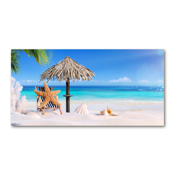 Bild auf glas Strandurlaub