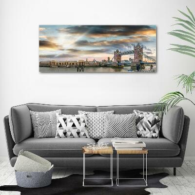 Glasbild Tower Bridge London