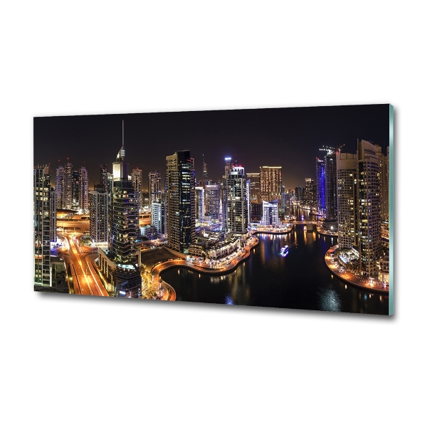 Foto glasbild Dubai Marina