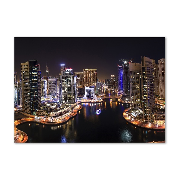 Foto glasbild Dubai Marina