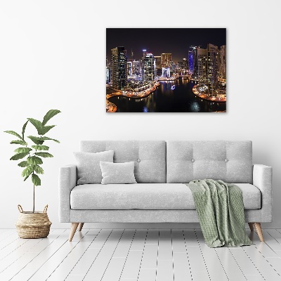 Foto glasbild Dubai Marina