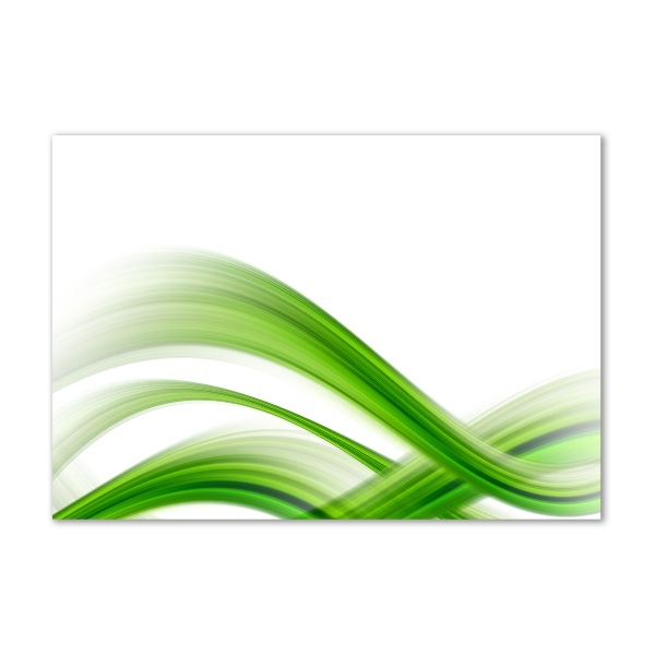 Foto glasbild Abstrakte Wellen