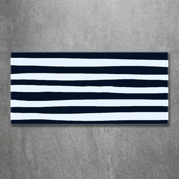 Glasbild Gestreifter Hintergrund