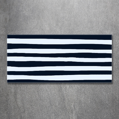 Glasbild Gestreifter Hintergrund