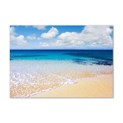 Foto glasbild Ruhige See