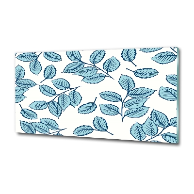 Bild auf glas Blätter