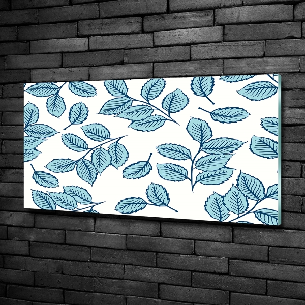 Bild auf glas Blätter