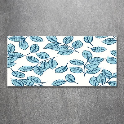 Bild auf glas Blätter