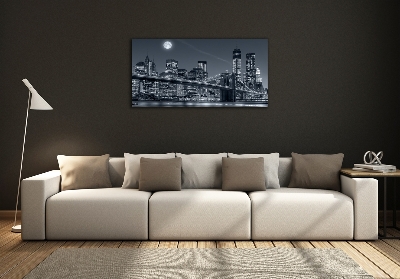 Foto glasbild Manhattan, New York