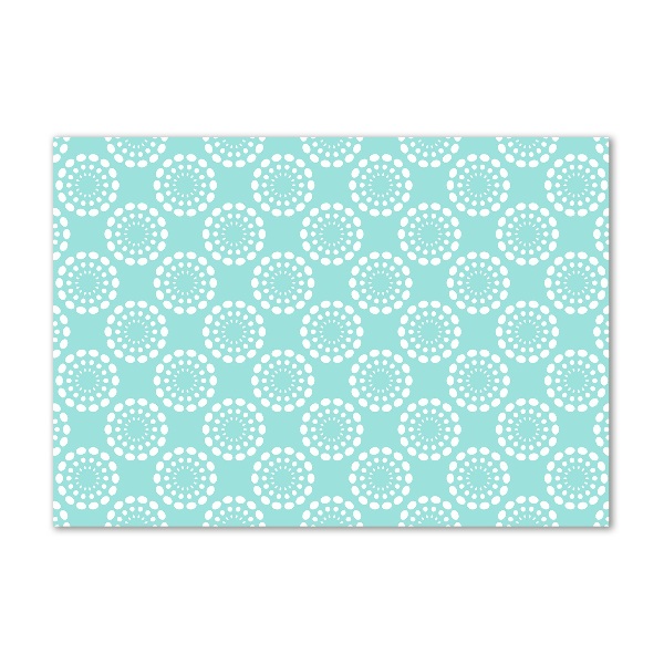 Glasbild Geometrischer Hintergrund