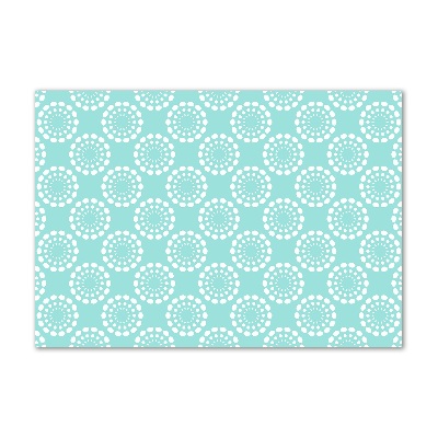 Glasbild Geometrischer Hintergrund