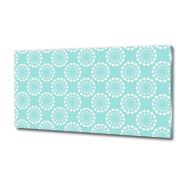 Glasbild Geometrischer Hintergrund