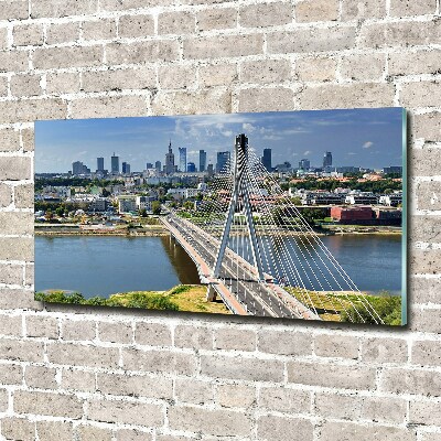 Foto glasbild Warschau, Polen