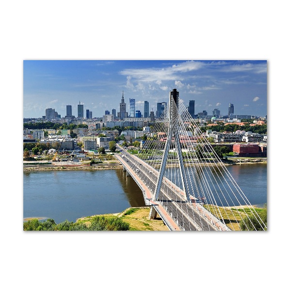 Foto glasbild Warschau, Polen