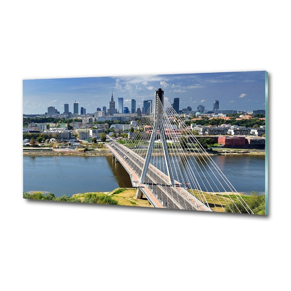 Foto glasbild Warschau, Polen