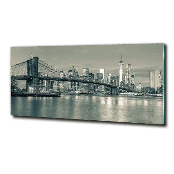 Glasbild Manhattan, New York