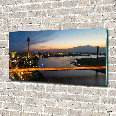 Foto glasbild Düsseldorf, Deutschland