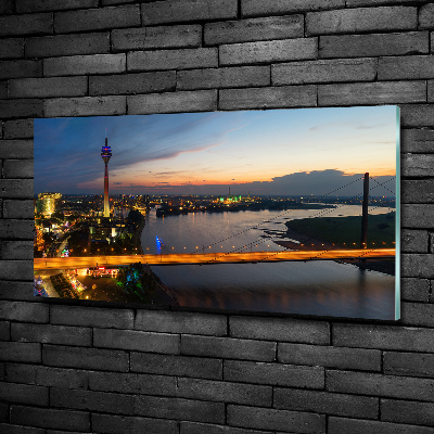 Foto glasbild Düsseldorf, Deutschland