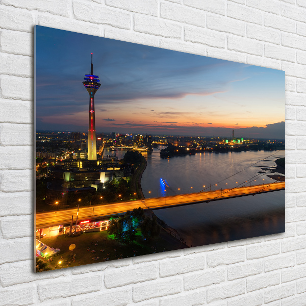 Foto glasbild Düsseldorf, Deutschland