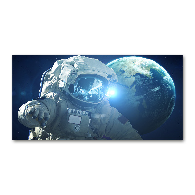 Foto glasbild Kosmonaut