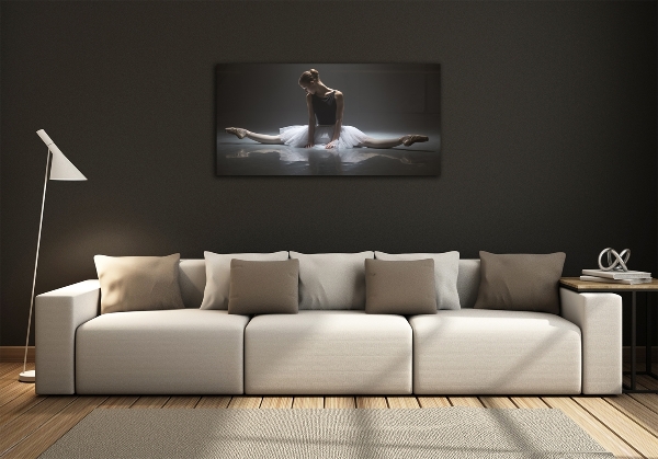 Glasbild Ballerina