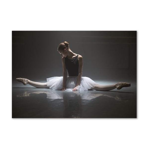 Glasbild Ballerina