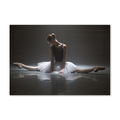 Glasbild Ballerina