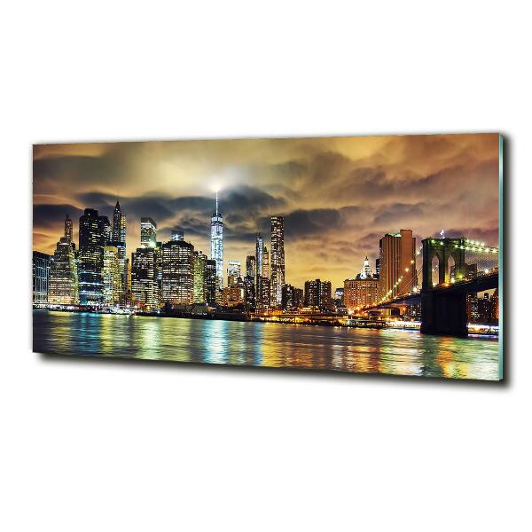 Bild auf glas Manhattan, New York