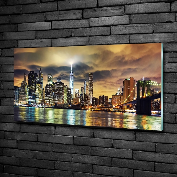 Bild auf glas Manhattan, New York