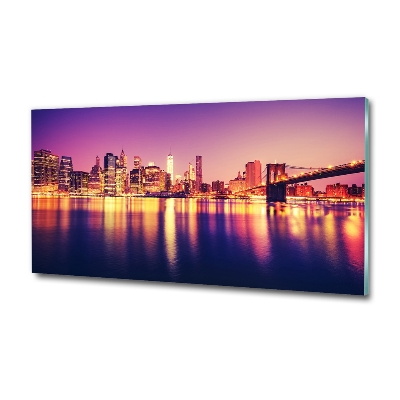 Bild auf glas Manhattan, New York