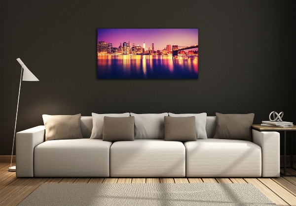 Bild auf glas Manhattan, New York