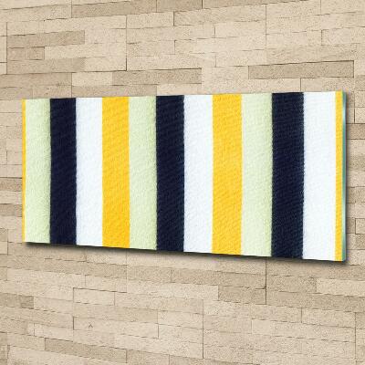 Bild auf glas Gestreifter Hintergrund