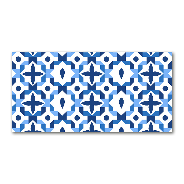 Glasbild Geometrischer Hintergrund