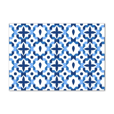 Glasbild Geometrischer Hintergrund