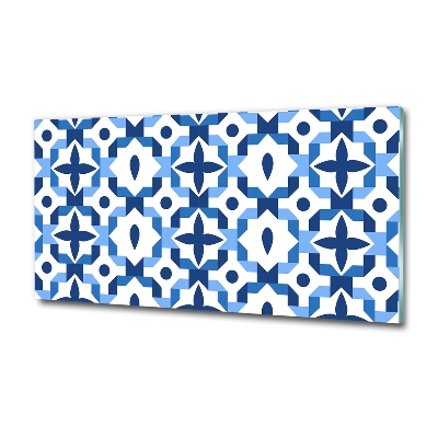 Glasbild Geometrischer Hintergrund