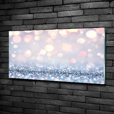 Foto glasbild Glänzender Hintergrund