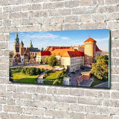 Glasbild Krakau, Polen