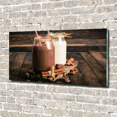 Glasbild Cocktails im Glas