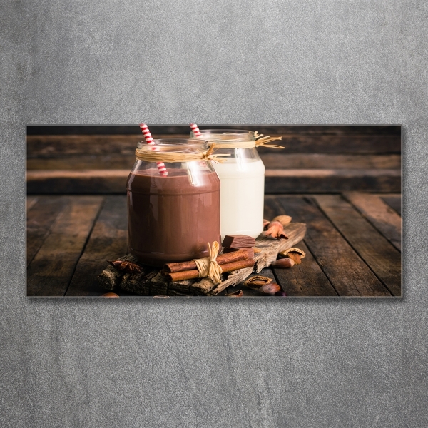 Glasbild Cocktails im Glas