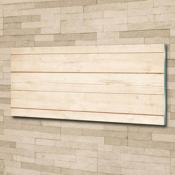 Bild auf glas Holzhintergrund