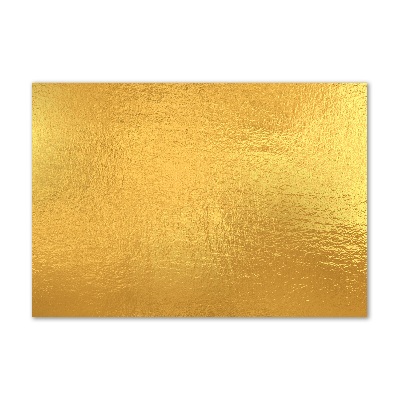 Glasbild Goldfolienhintergrund