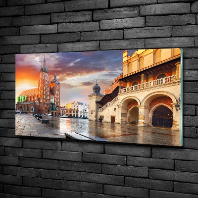 Bild auf glas Krakau, Polen