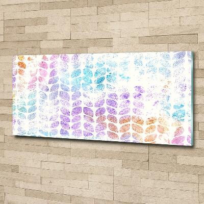 Foto glasbild Bunte Blätter