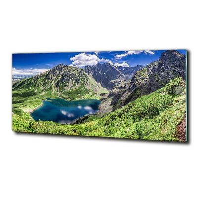 Glasbild Schwarzer Teich, Tatra-Gebirge