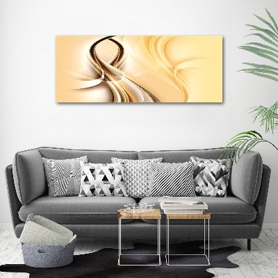 Bild auf glas Abstrakte Wellen