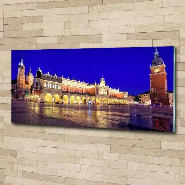 Glasbild Krakau, Polen