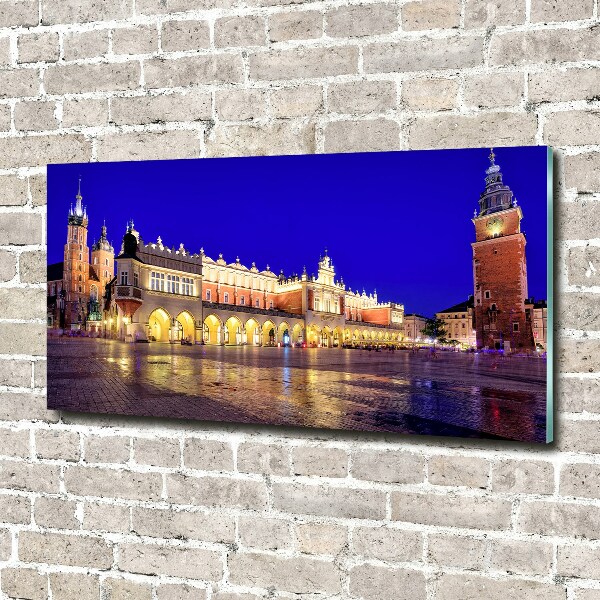 Glasbild Krakau, Polen