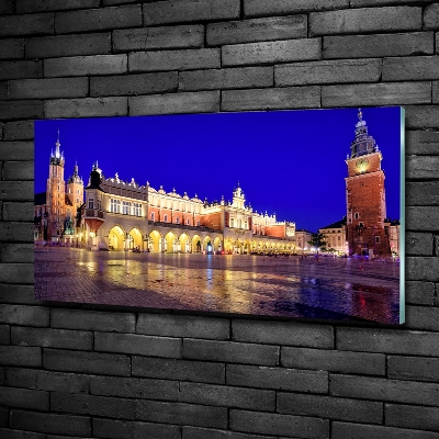 Glasbild Krakau, Polen