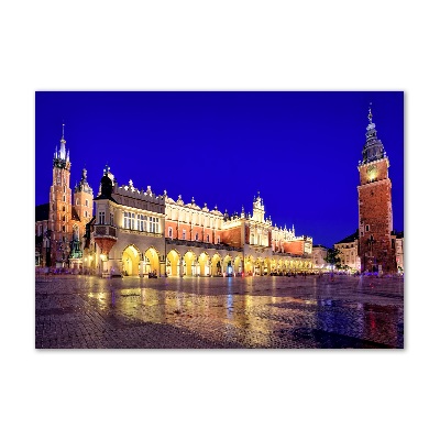 Glasbild Krakau, Polen