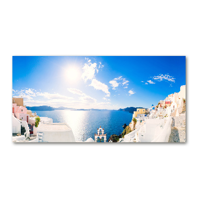 Foto glasbild Santorini, Griechenland